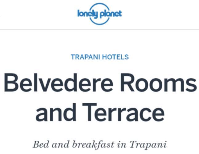 Belvedere Rooms And Terrace Trapani Kültér fotó